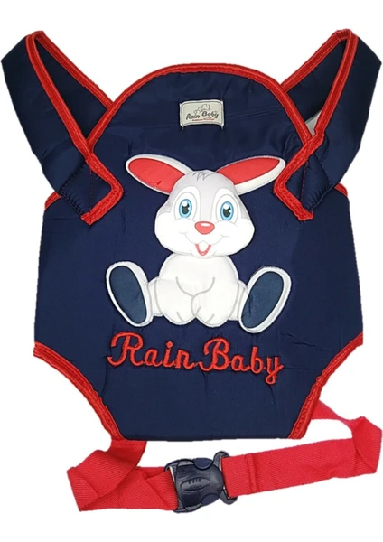 Rain Baby Bebek Kanguru Tavşan Desen Belden Bağlamalı