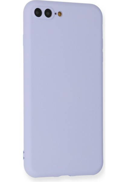 Apple Iphone 7 Plus Kılıf Nano Içi Kadife Silikon - Lila modelleri