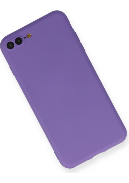 Apple Iphone 8 Plus Kılıf Nano Içi Kadife Silikon - Mor fiyatları
