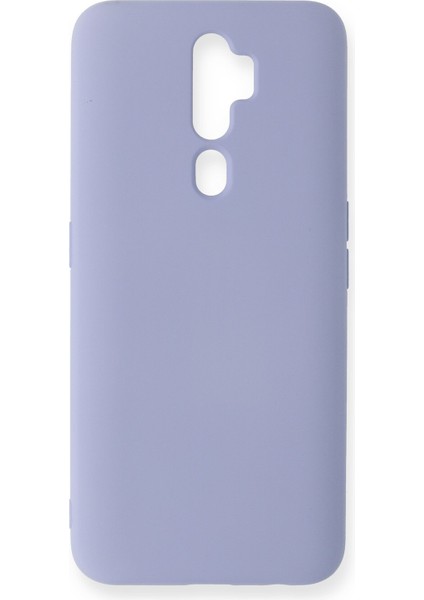 Oppo A5 2020 Kılıf Nano Içi Kadife Silikon - Lila