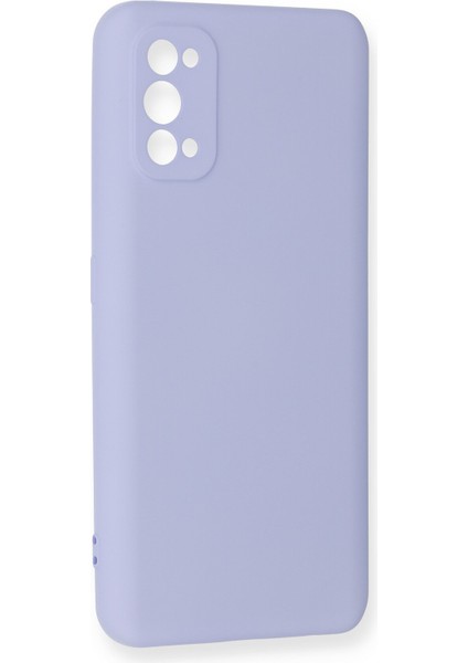 Realme 7 Pro Kılıf Nano Içi Kadife Silikon - Lila fiyatları