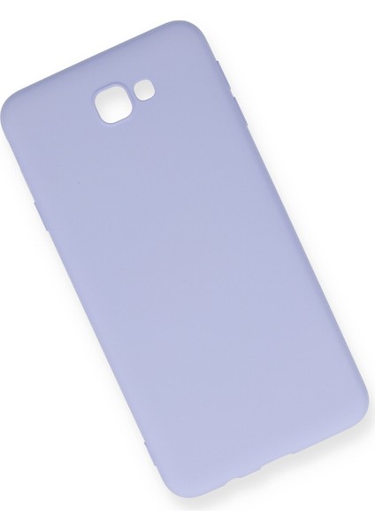 Samsung Galaxy J7 Prime Kılıf Nano Içi Kadife Silikon - Lila modelleri