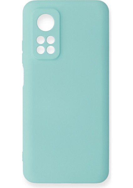 Xiaomi Mi 10T Kılıf Nano Içi Kadife Silikon - Turkuaz