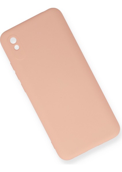 Xiaomi Redmi 9A Kılıf Nano Içi Kadife Silikon - Bej fiyatları