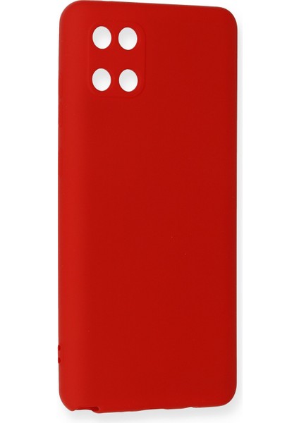 Samsung Galaxy A81 / Note 10 Lite Kılıf Nano Içi Kadife Silikon - Kırmızı fiyatları