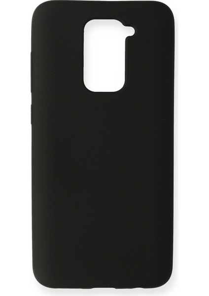 Xiaomi Redmi Note 9 Kılıf Nano Içi Kadife Silikon - Siyah