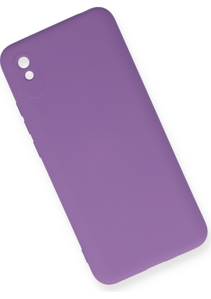 Xiaomi Redmi 9A Kılıf Nano Içi Kadife Silikon - Mor fiyatları