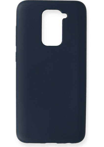 Xiaomi Redmi Note 9 Kılıf Nano Içi Kadife Silikon - Lacivert