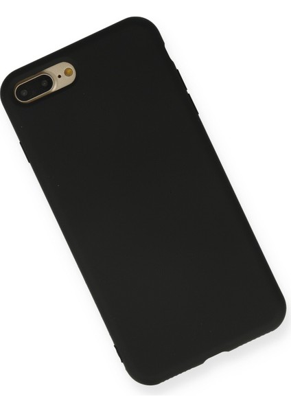 Apple Iphone 7 Plus Kılıf Nano Içi Kadife Silikon - Siyah modelleri
