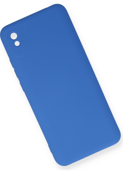 Xiaomi Redmi 9A Kılıf Nano Içi Kadife Silikon - Mavi fiyatları