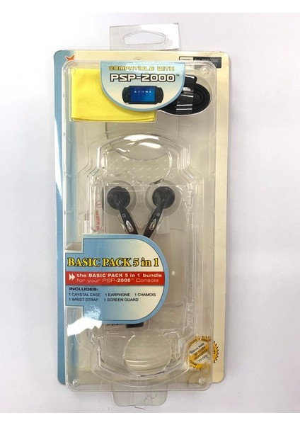 Psp 2000 3000 Kristal Koruma 5in1 Set