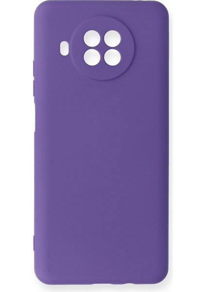 Xiaomi Redmi Note 9 Pro 5g Kılıf Nano Içi Kadife Silikon - Mor
