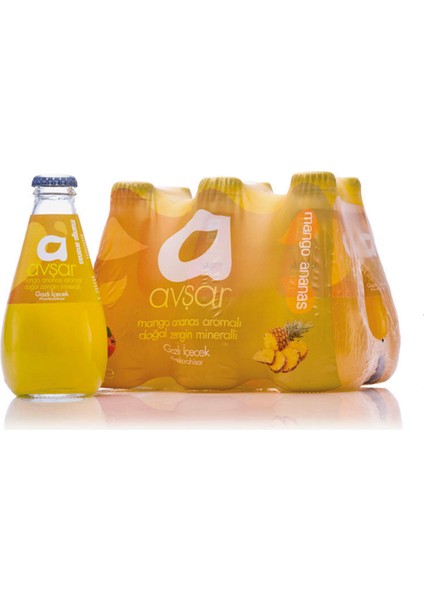 Mango Ananas Aromalı Soda 6'lı 200 ml
