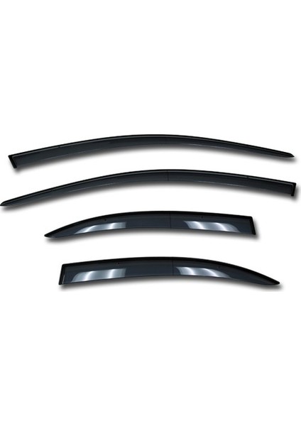 VW Passat B8 Cam Rüzgarlığı Kromlu 4 Parça 2015 ve Sonrası