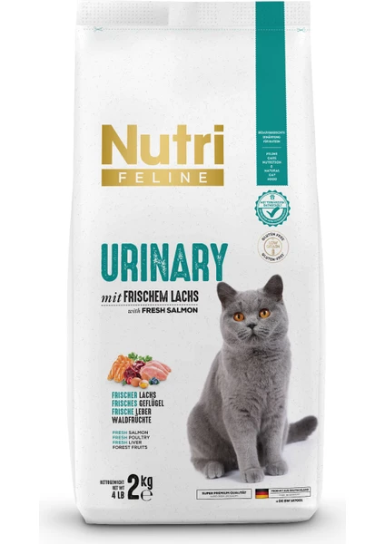 Nutri Feline Urinary Somonlu Yetişkin Kedi Maması 2 kg