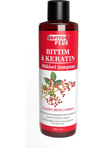 Bıttım & Keratin Bitkisel Şampuan 400 ml