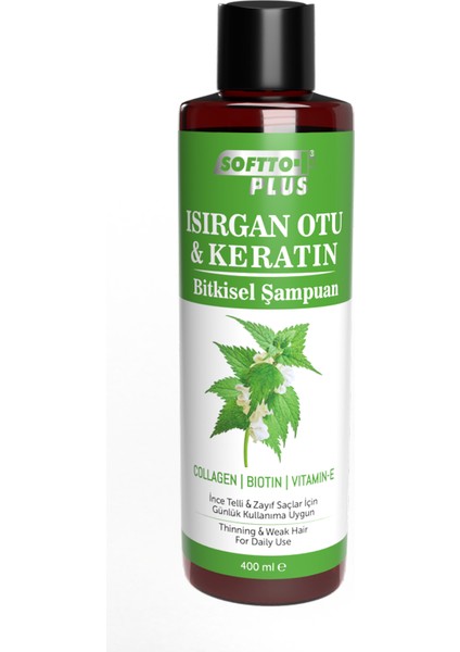 Isırgan Otu & Keratin Bitkisel Şampuan 400 ml