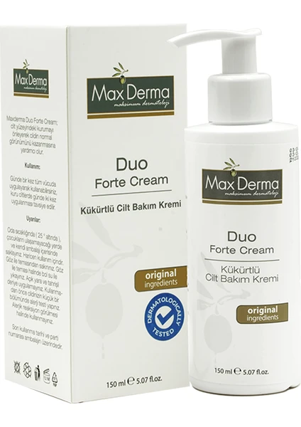 Max Derma Kükürtlü Cilt Bakım Kremi