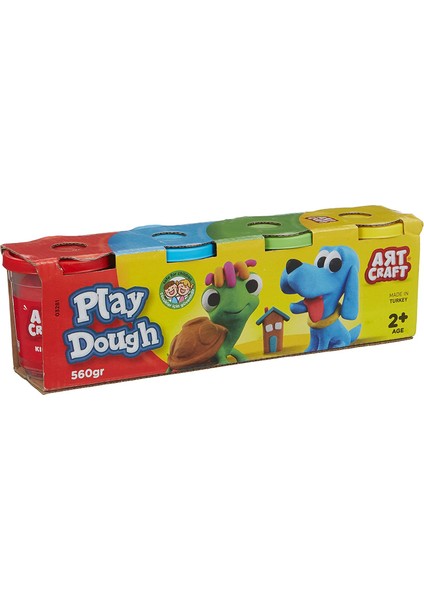 Dörtlü Oyun Hamuru, 560 gr