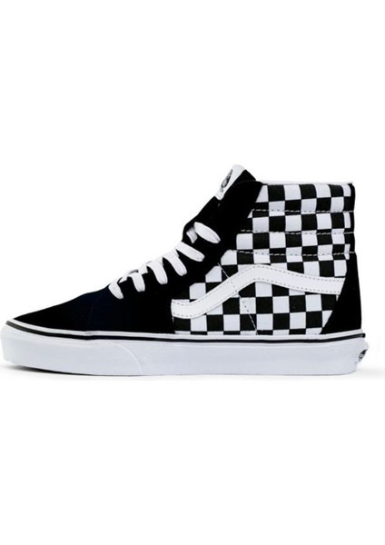 UA SK8-Hi VN0A32QGHRK1 Unisex SİYAH/BEYAZ Günlük Sneaker Ayakkabı