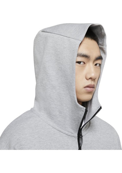 M Nsw Tch Flc Hoodie Fz Wr Erkek Gri Sweatshirt - CU4489-063 fiyatları