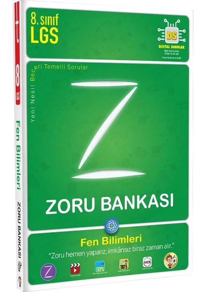 Tonguç Akademi 8. Sınıf Fen Bilimleri Zoru Bankası