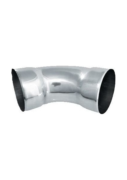 50MM 90 Derece Şişme Dirsek Parlak 3'lü Paket