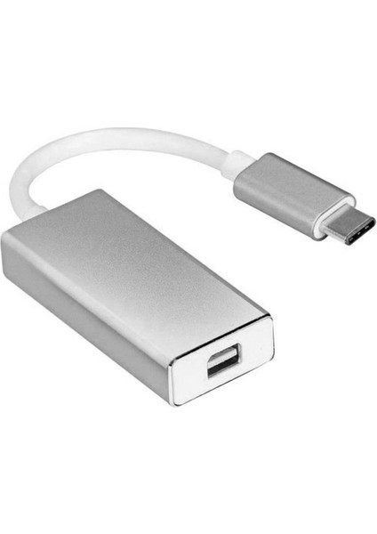 USB 3.1 Type-C To Mini Displayport Görüntü Aktarıcı Kablo Adaptör