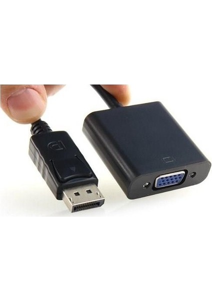 Display Port To VGA Çevirici Adaptör Projeksiyon Displayport