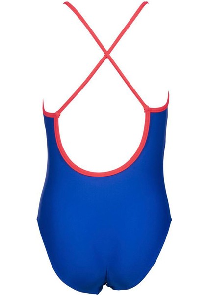 Girl One Piece Çocuk Mavi Yüzücü Mayo 003092704 fiyatları