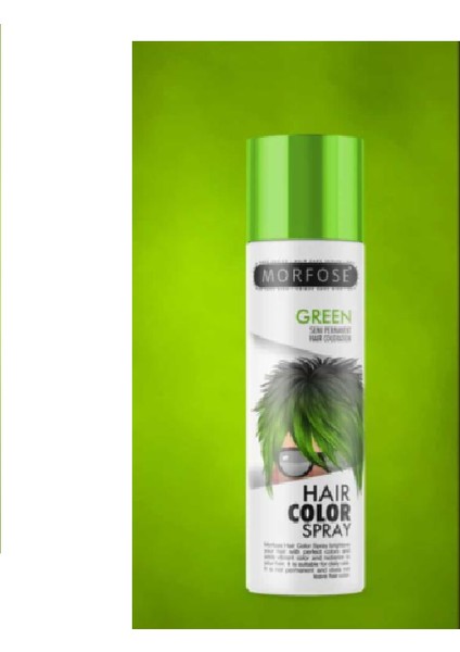 Morfose Ever Green Hair Color Spray 150 Ml