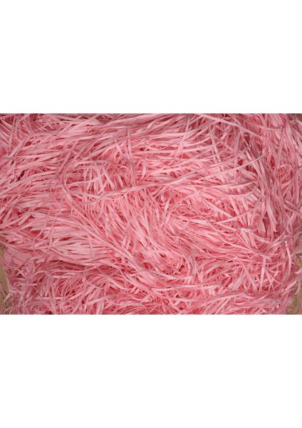 Düz İp Model Pembe Renk Hazır İp Perde 300 x 280 cm.