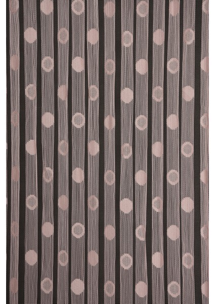 Küçük Puanlı Model Pudra Renk İp Perde Hazır Düğmeleri Dikilmiş İp Perde 300 x 280 cm. fiyatları
