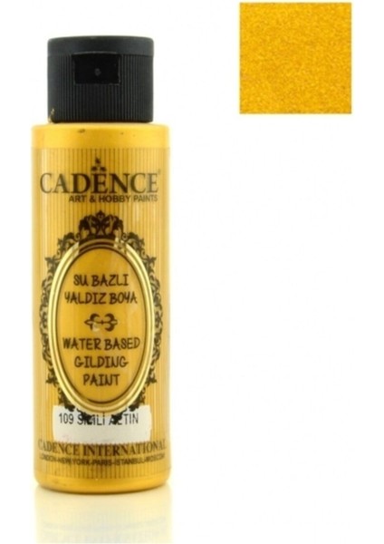 109 Simli Altın Yaldız Boya 70 ml
