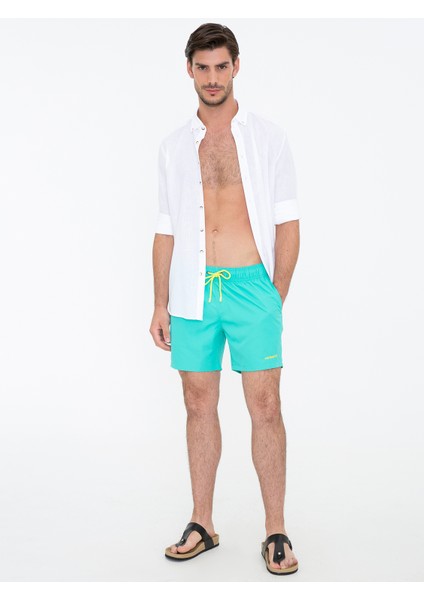 Mint Deniz Şortu
