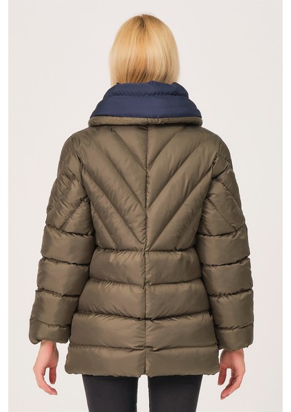 Z6683 Dewberry Kadın Mont-Haki fiyatları