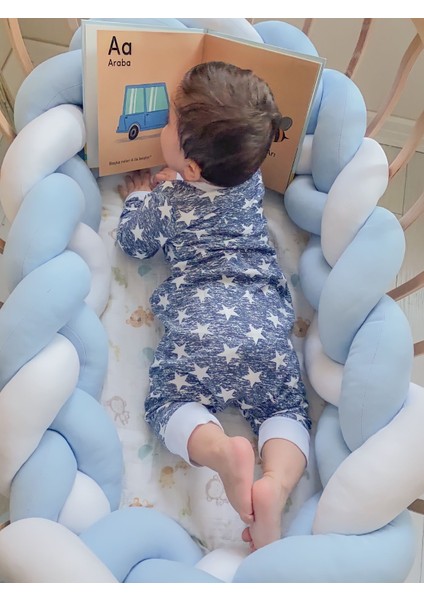 Bebek Lacivert Yıldızlı Tulum Unisex fiyatları