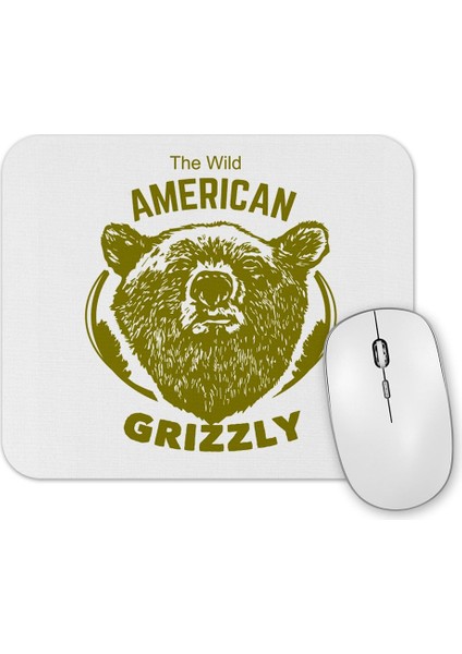 American Grizzly Mouse Pad