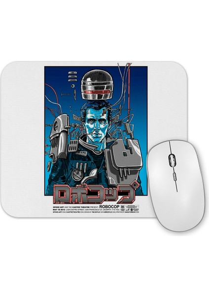 Robocop Transformation Mouse Pad