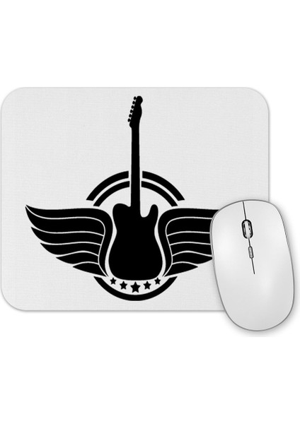 Rock Roll Müzik Gitar 01 Mouse Pad