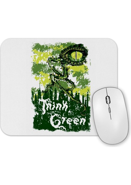 Think Green Pense Verde Mouse Pad