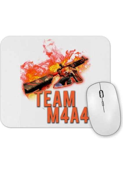 Cs Go Counter Strike Team M4A4 Mouse Pad