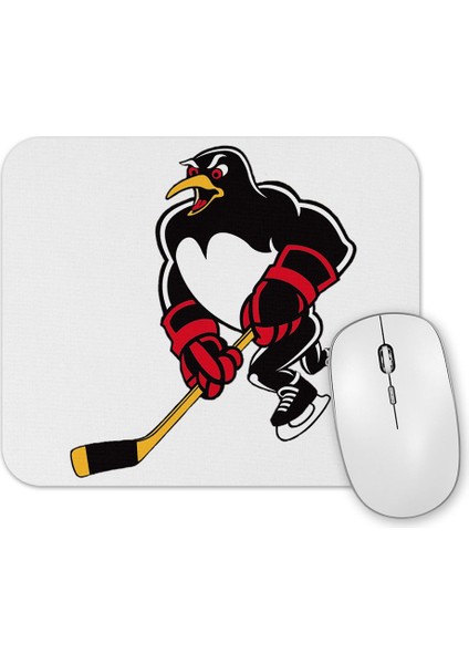 Black Pittsburgh Penguins Mouse Pad