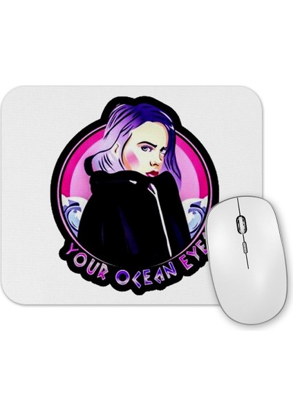 Billie Eilish Ocean Eyes Mouse Pad