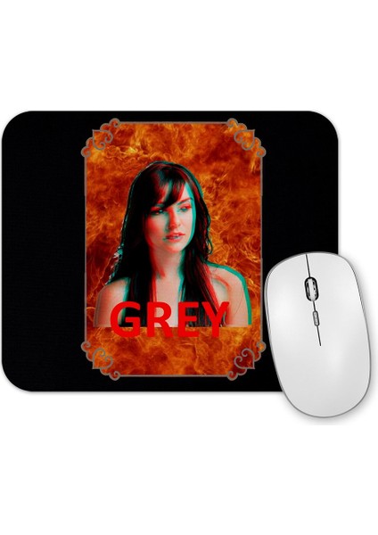 Grey Mouse Pad