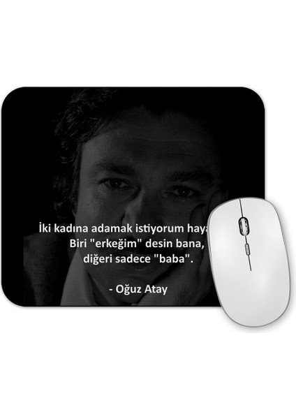 Oğuz Atay Söz 07 Mouse Pad