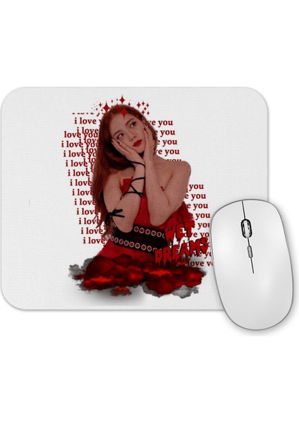 Blackpink I Love You Mouse Pad