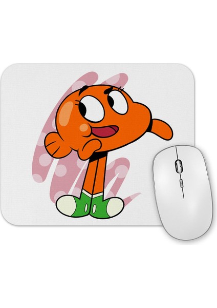 Cartoon Dylean Gumball Darwin Mouse Pad