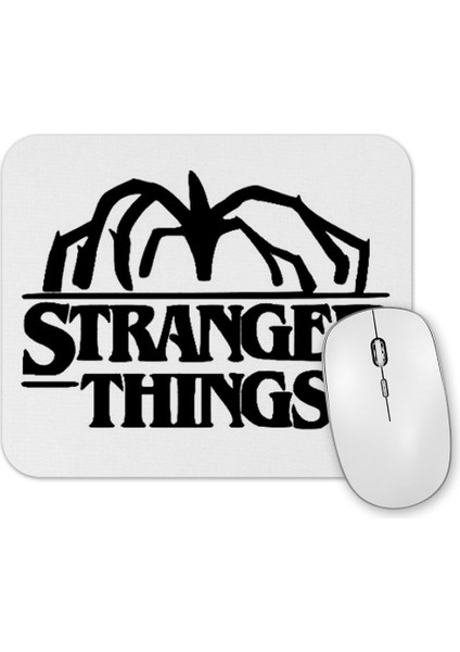 Stranger Things Demogorgon Logo Mouse Pad