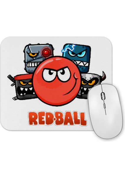 Red Ball 4 Mouse Pad